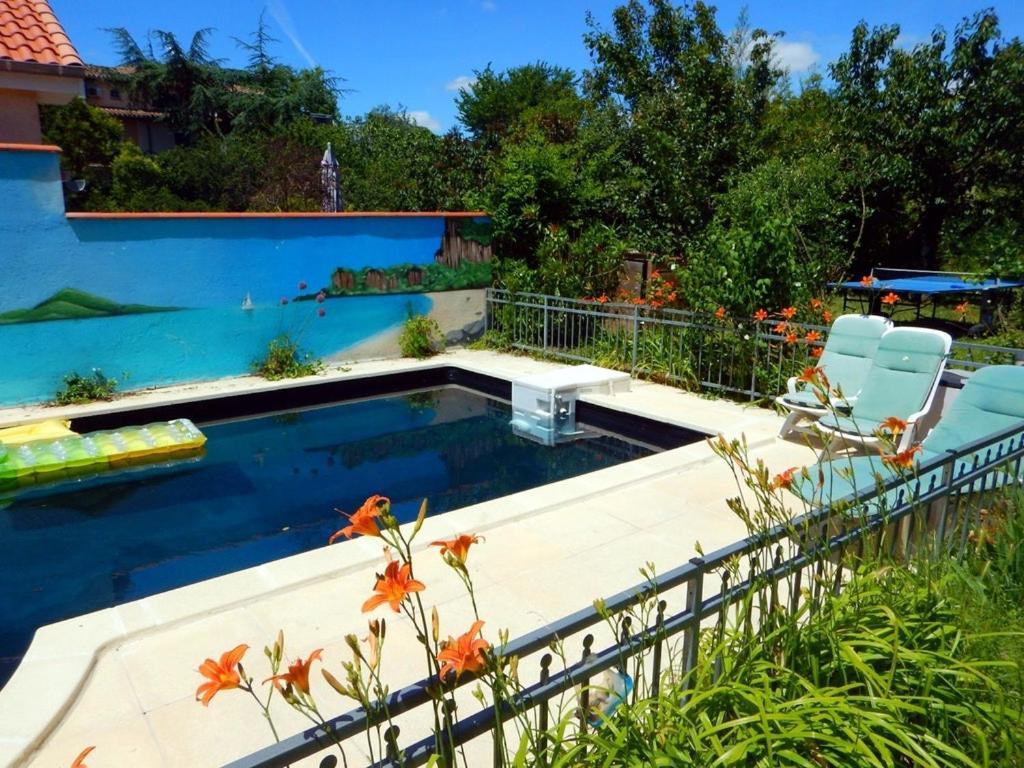 2 Chambres Et Salle De Bain Un Oasis De Bien Etre Piscine Et Jardin Direct Gare Aeroport Toulouse Luaran gambar
